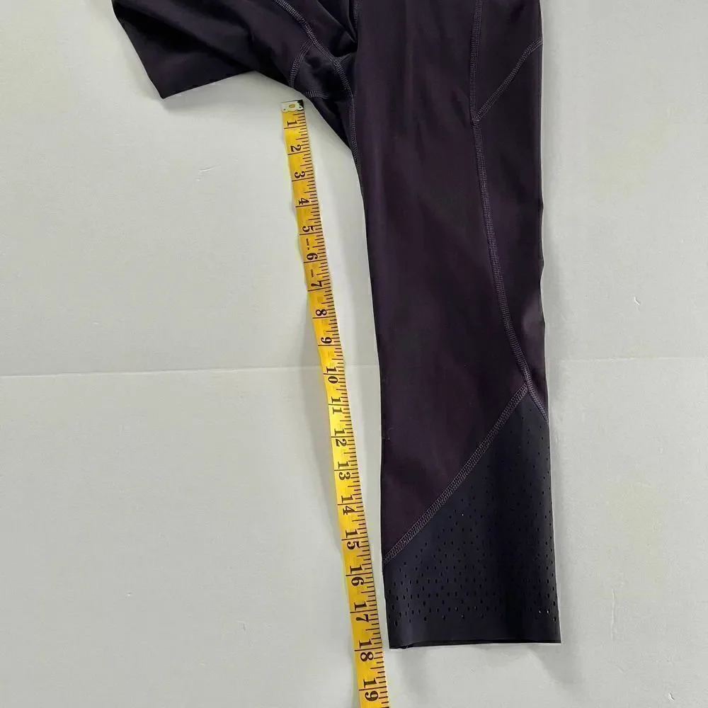 Lululemon Black Grape Purple Anew Crop Luxtreme Legging Size 4 EUC